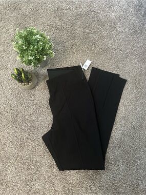 NWT Women's Black Stretch Ponte Pants